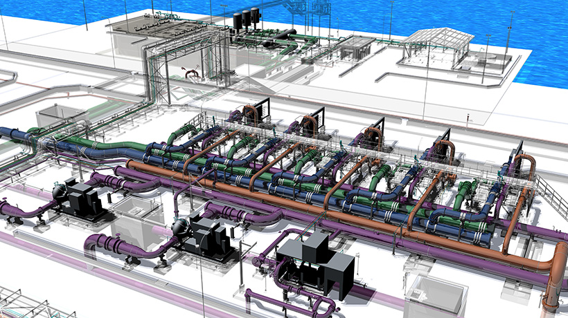 Golden Valve 2018, Visually Complex, 3rd place, Sudheer Velicheti, Linde Engineering India Pvt., Ltd., India, plant piping network 